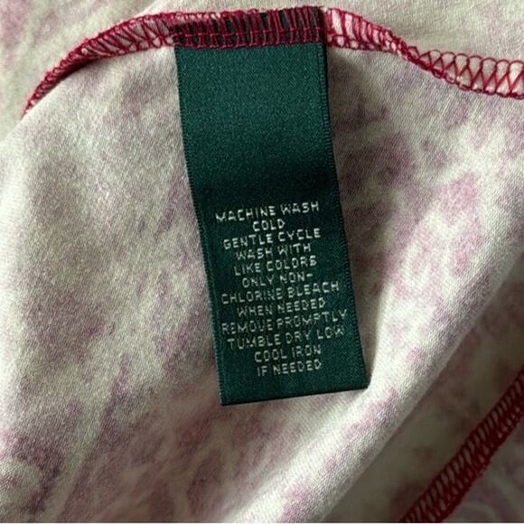 RALPH LAUREN JERSEY COTTON SLEEVELESS WRAP DRESS MULTI-COLORED PATCHWORK XS - Picture 6 of 8